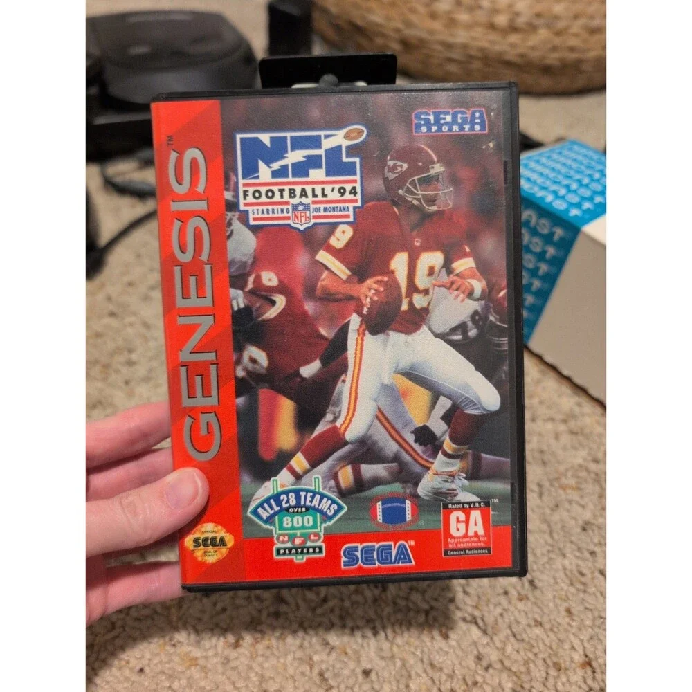 NFL Football '94 Starring Joe Montana (Sega Genesis, 1993) 1